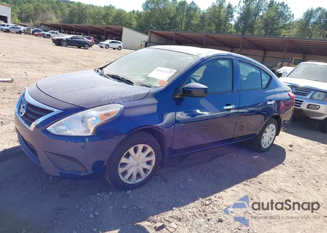 2019 Nissan Versa 1.6 Sv z USA, uszkodzony, nr VIN 3N1CN7AP0KL811292